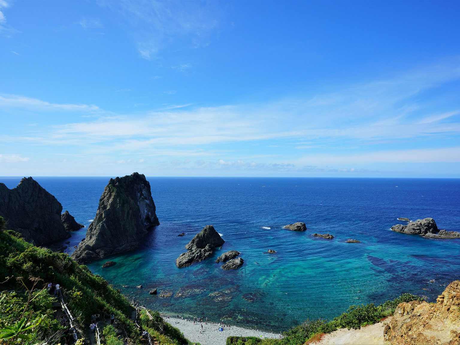 入舸島武意海岸